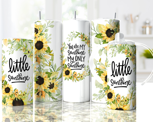 You are My Sunshine /Little Sunshine Tumbler/Sippy