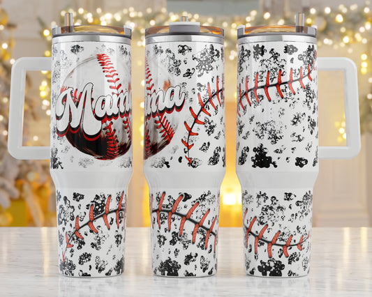Baseball Mama Tumbler