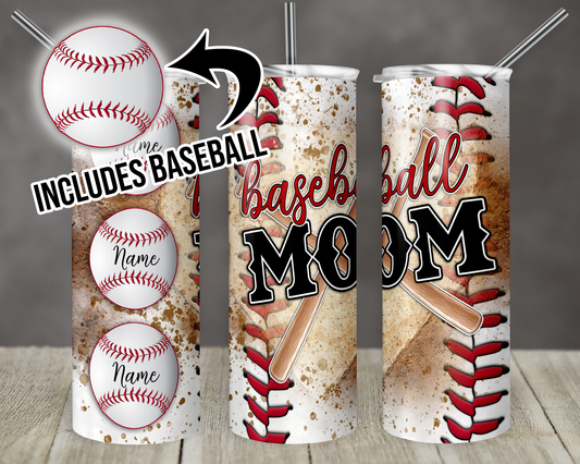 Baseball Mom Tumbler