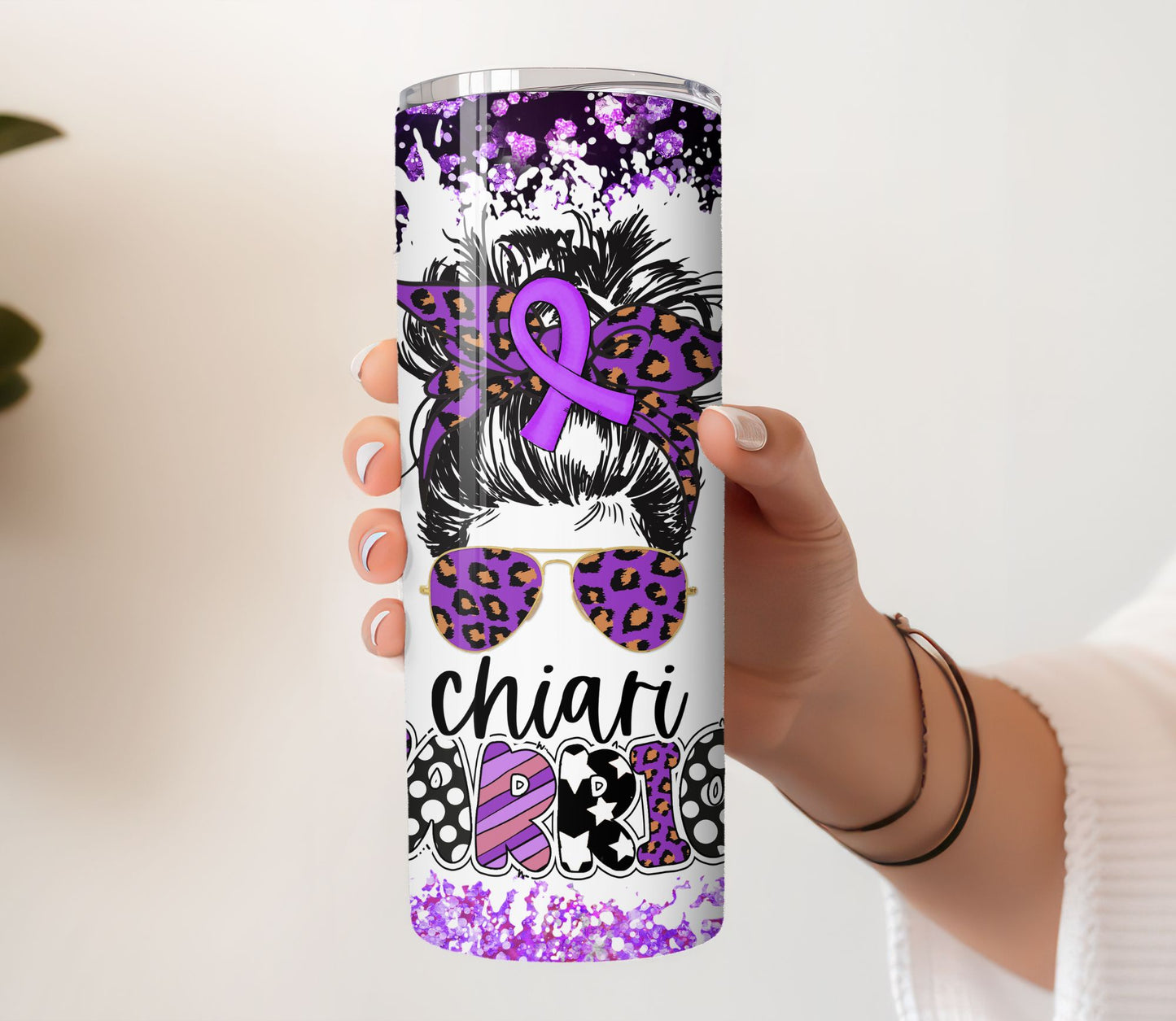Chiari Warrior Tumbler
