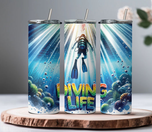 Diving Life Tumbler