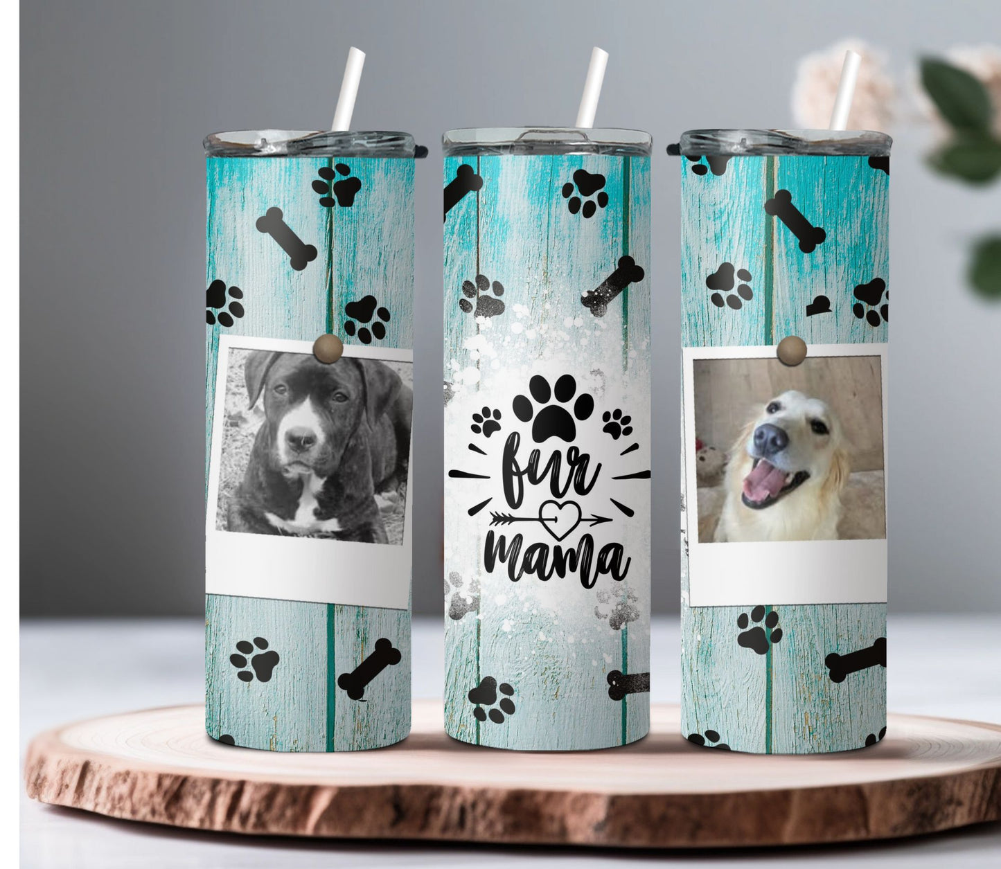 Fur Mama Personalized Tumbler