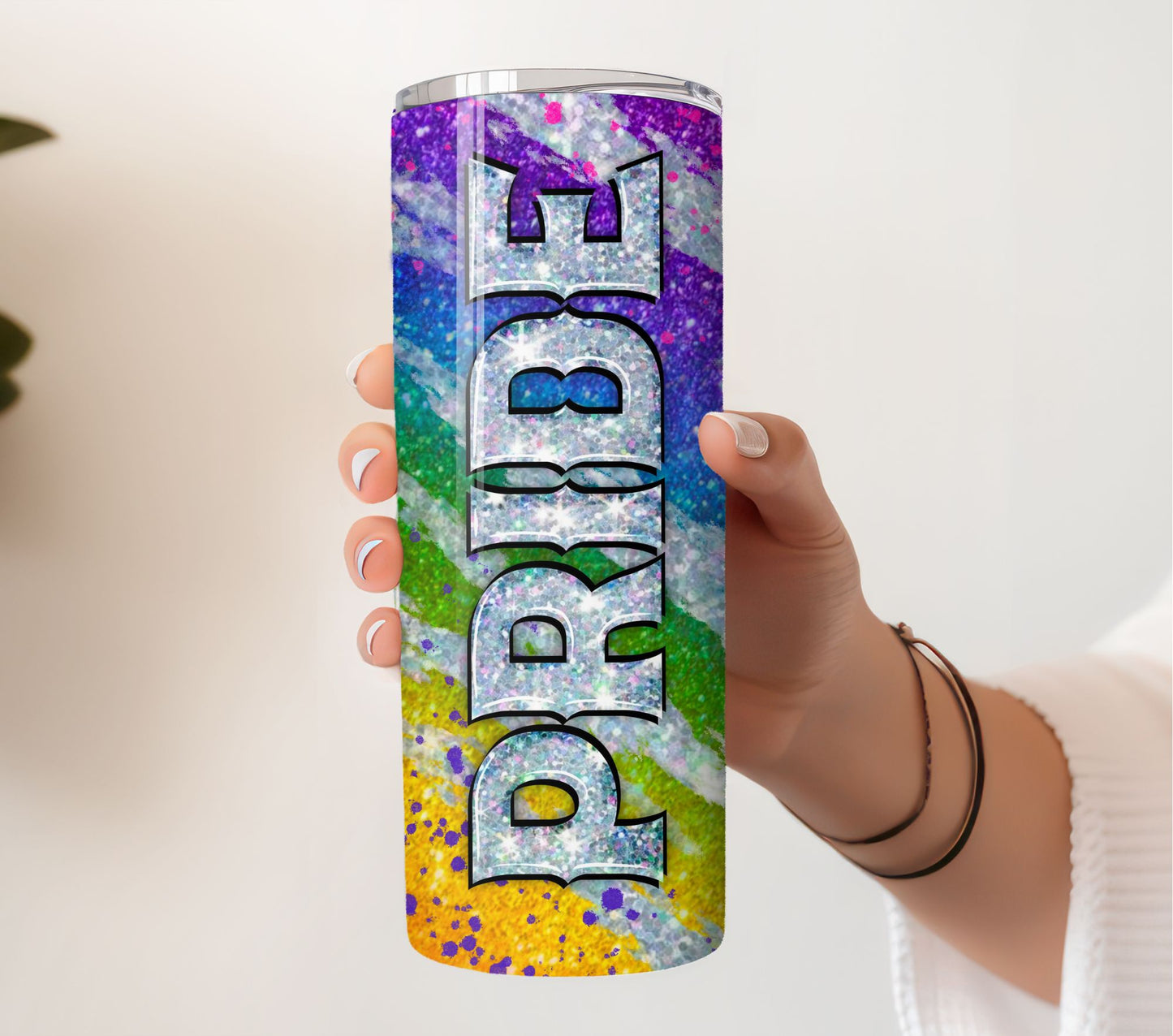 Pride Glitter Tumbler