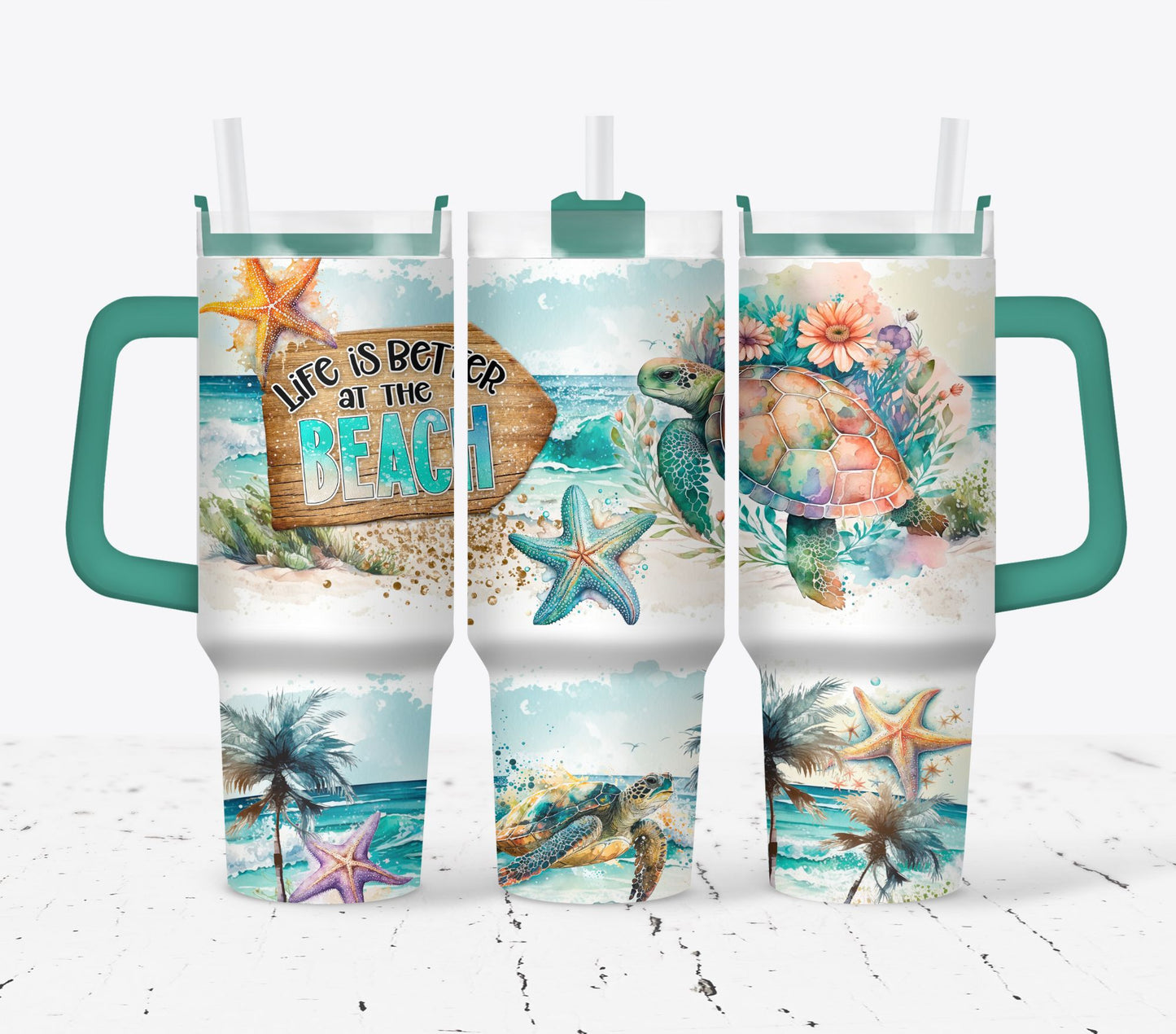 Life is Better at the Beach Tumbler