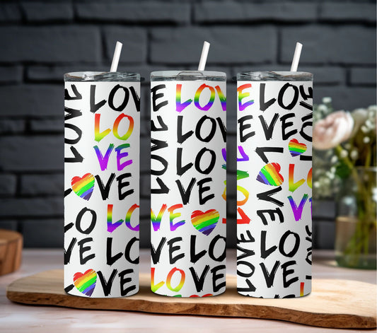 Love Pride Tumbler