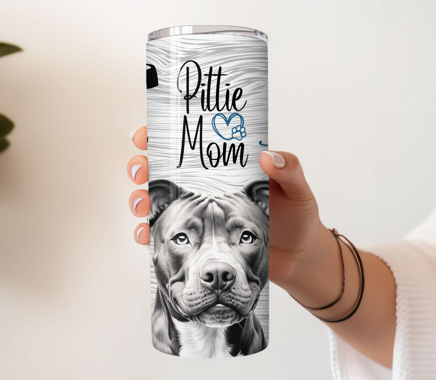 Pittie Mom Tumbler