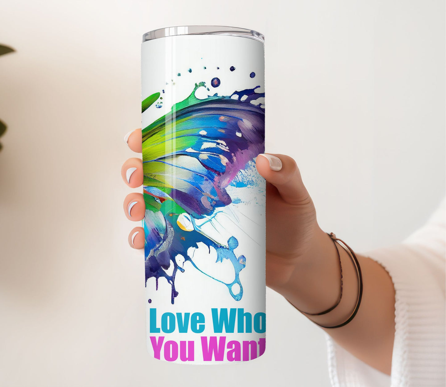 Pride Butterfly Tumbler