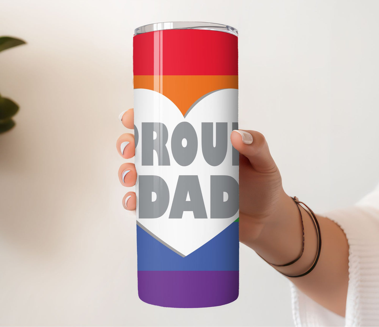 Proud Dad LGBT Tumbler