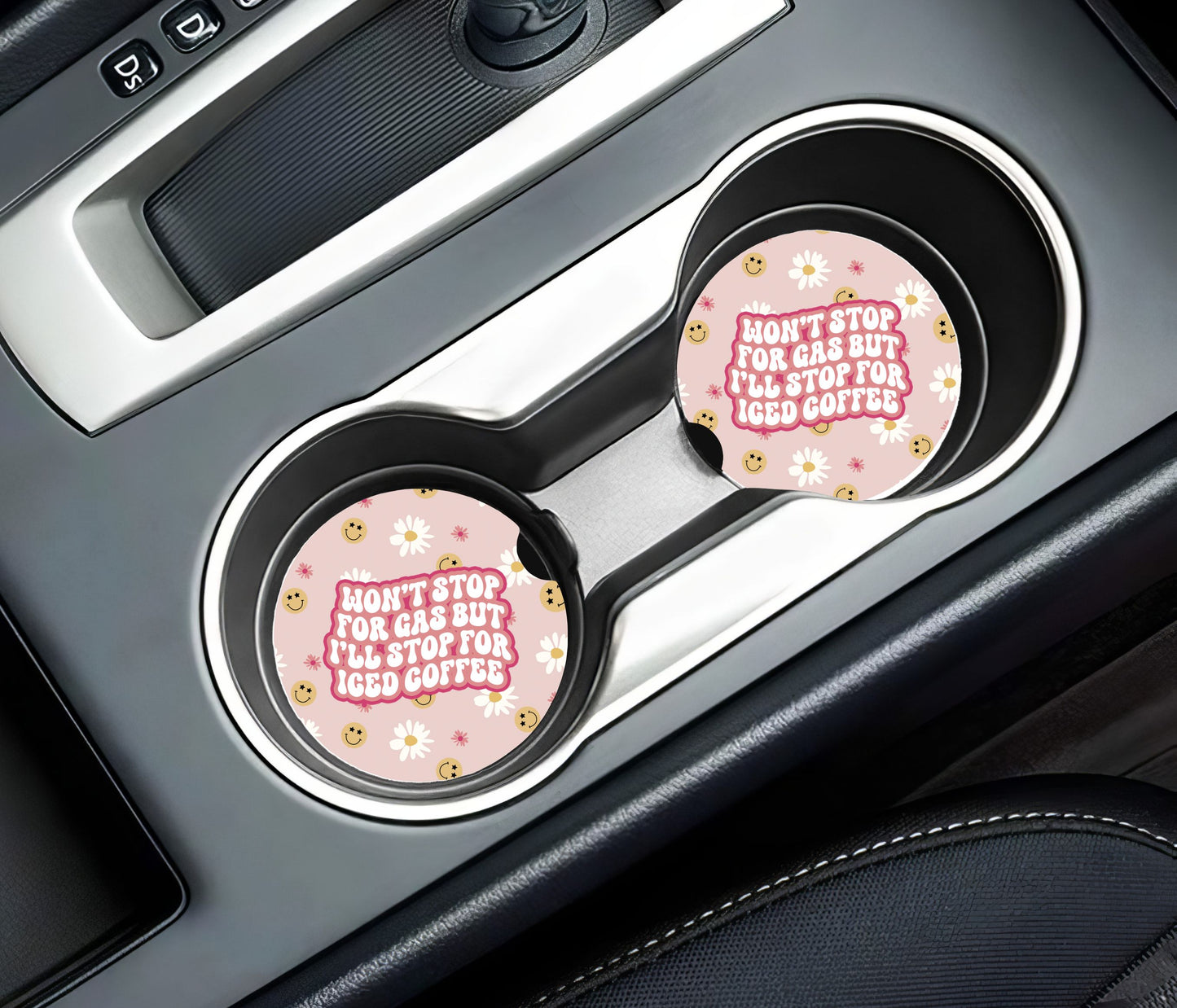 Iced Coffee Car Coaster