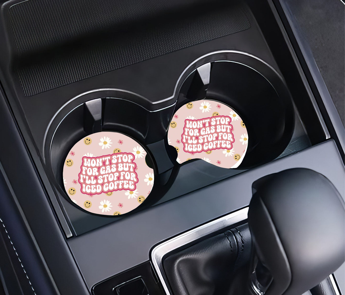 Iced Coffee Car Coaster