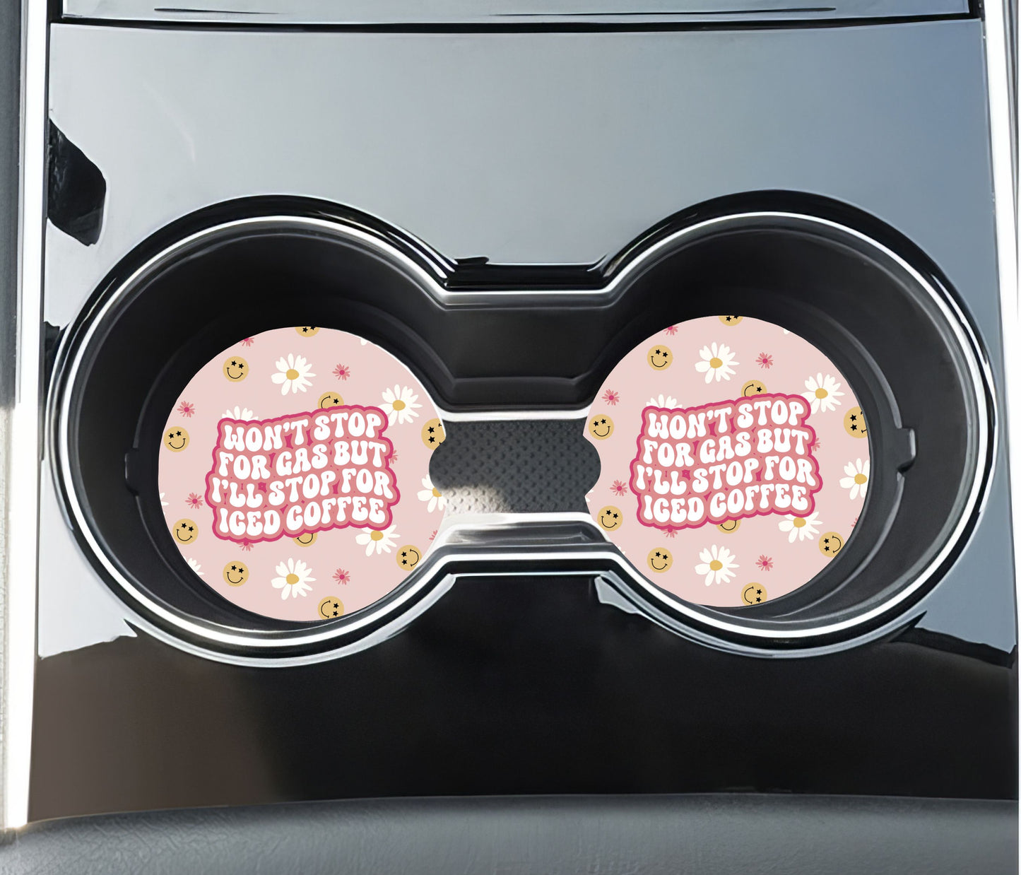 Iced Coffee Car Coaster