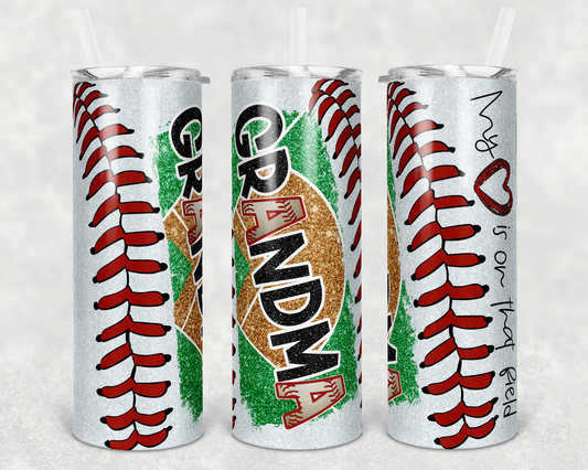 Baseball Grandma Tumbler