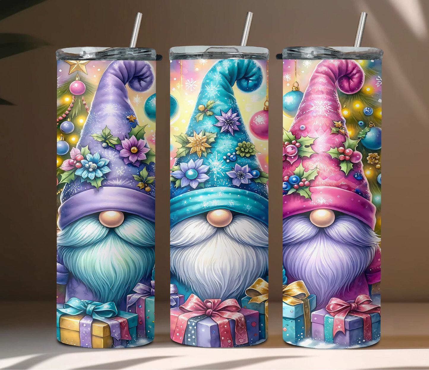 Christmas Gnome Tumbler