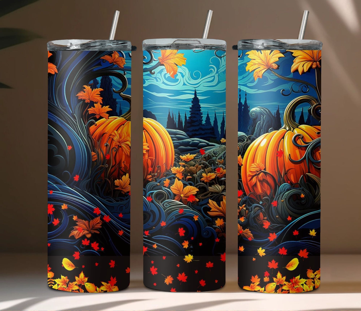 Pumpkin Halloween Tumbler