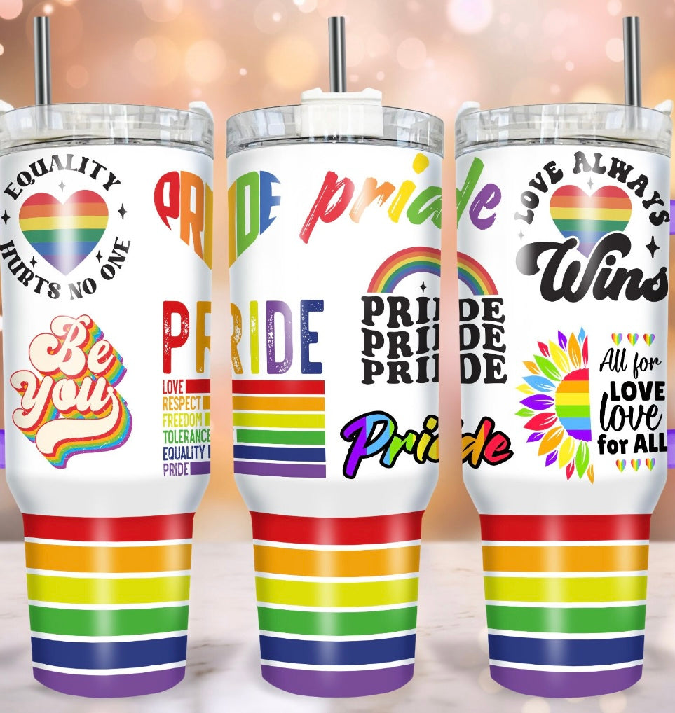 LGBTQ Pride Tumbler