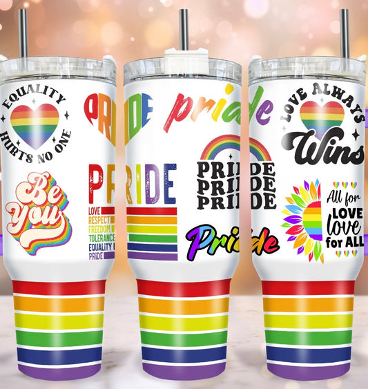 LGBTQ Pride Tumbler