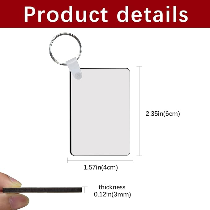Nana Rectangle Two-Sided Key chain
