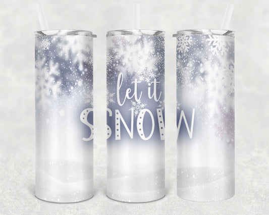 Let it Snow Tumbler