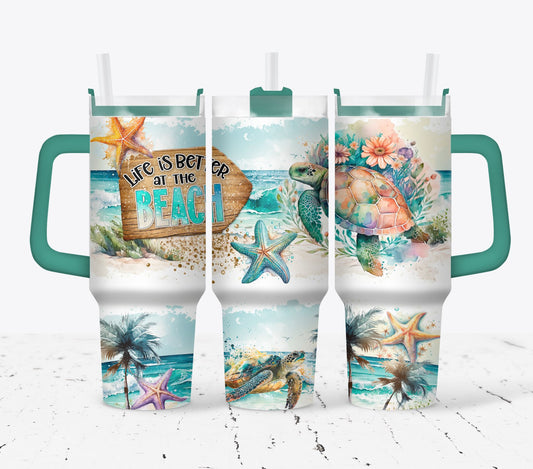 Life is Better at the Beach Tumbler