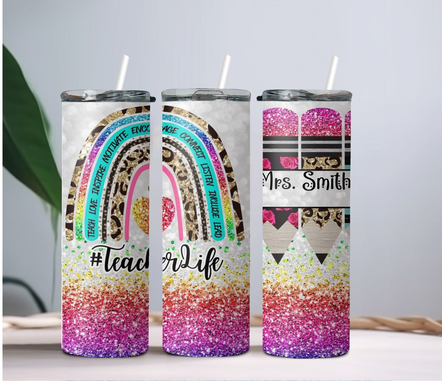 Teacher Life Personalized Tumbler