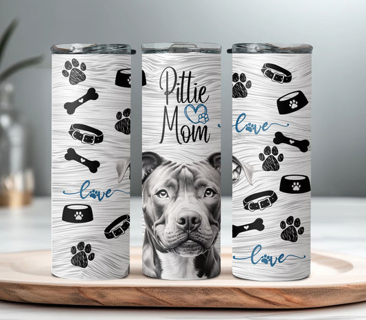 Pittie Mom Tumbler