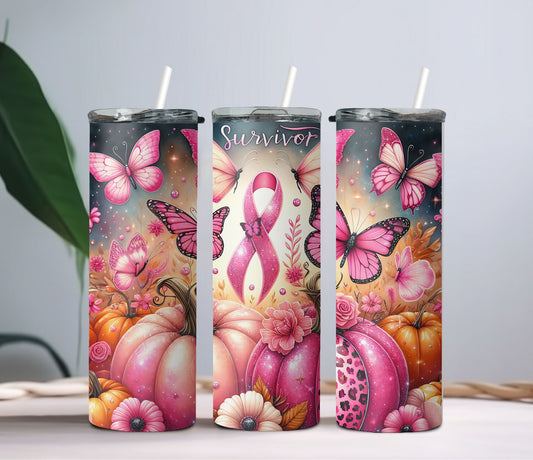 Breast Cancer Survivor Tumbler