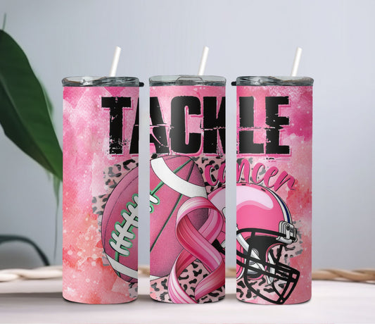 Tackle Breast Cancer Tumbler