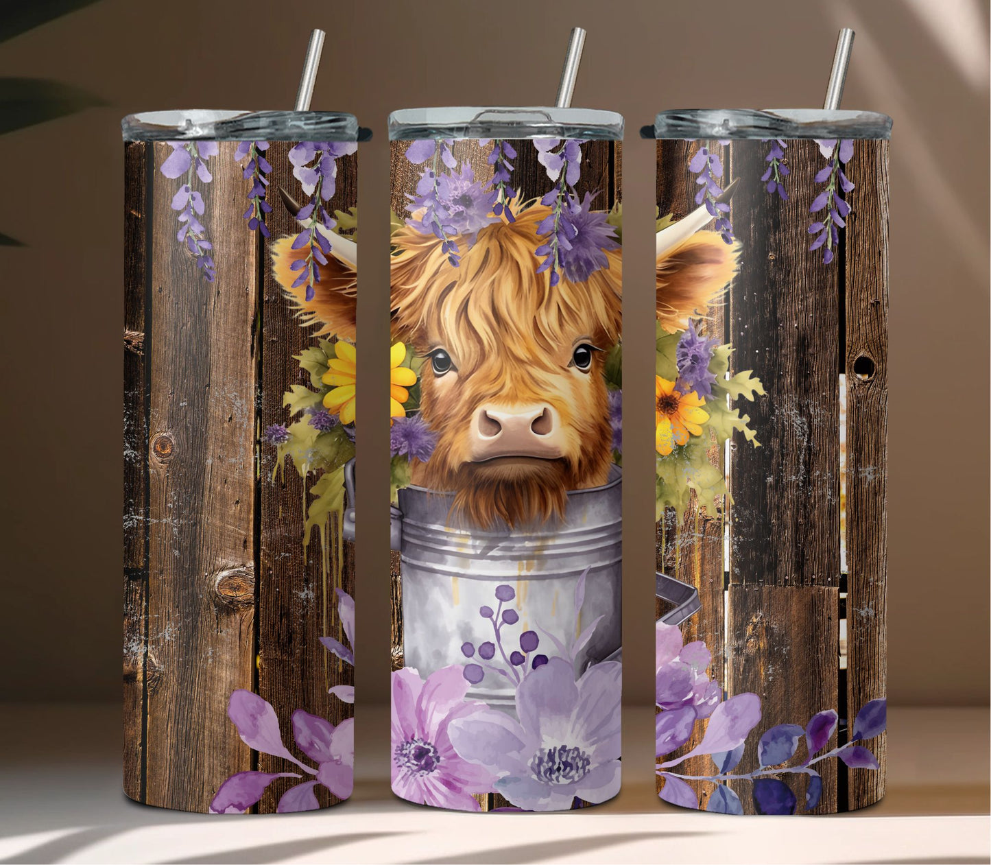 Baby Highland Cow Tumbler