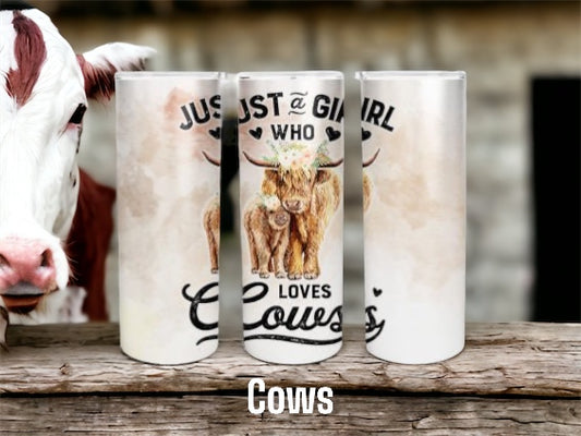 Just a Girl who loves Cows